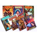 Vampirella (1972 Warren/IPC) 1-4 [vfn-/vfn+]. With Eerie (1978-80 U.S. Warren) 95, 102, 105 [vg],