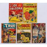 Joe Palooka Vol 2 #14 (1947) [vg+], Star Ranger Funnies Vol 2 #3 (1939) (split spine) [gd-], Super