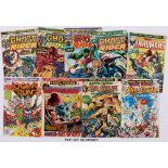 Ghost Rider/Red Sonja + (1970s). Ghost Rider 5 [gd], 9, 11-13, 16, 17, 19, Inhumans 1, 3, Logan's