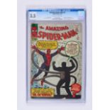 Amazing Spider-Man 3 (1963). CGC 3.5. Off-white to white pages. No Reserve