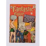 Fantastic Four 9 (1962). Cents copy. Small hole to mid spine [vg]. No Reserve