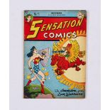 Sensation 71 (1947). Slight brittleness to RH cover edge, tanned interior covers [vg]. No Reserve