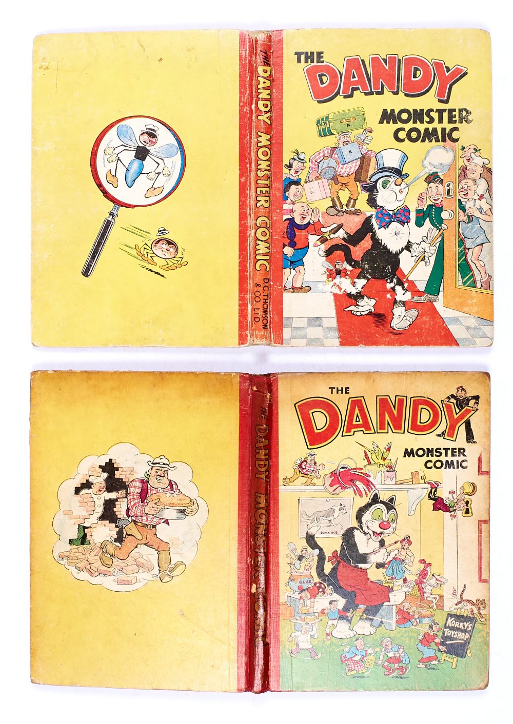 Dandy Monster Comics (1949, 1952) [gd] Korky The Toff, Korky's Toy Shop (2). No Reserve