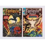 Fantastic Four (1966) 52, 53. First and second Black Panther appearances. #52 [fn], #53 [vfn+] (