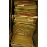 BOX containing mainly Africa material, many UM (some c.t.o) stamps in quantities up to about 25 of