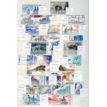 SHIPS/MARITIME & AIRCRAFT/FLIGHT collection housed in a stock book, UM ranges of stamps & M/