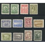 1910 set of ten + 'JAMRS' variety, all fresh M, SG.95/105 +95b. (12) Cat. £560