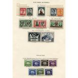 SOUTHERN RHODESIA 1937-49 complete UM (some toning) incl. 1951-52 Postage Due set incl. SG.D6. (