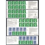 MACHIN DEFINITIVE collection on leaves incl. individual stamps, cylinder blocks & many booklets with