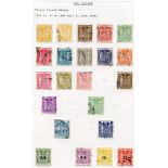 1936-50 KGVI collection VFU incl. 1936 Official set, 1940 Centennial Official set, 1947 Official