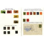 1899-1940's collection of M & U stamps & numerous covers incl. 1899 50c orange No Wmk U (Cat. £275),