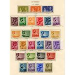 ST. HELENA 1937 Coronation UM, 1938-44 set M (1d green & 3d ultramarine - toned), 1948 Wedding UM,