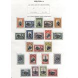 1856-1958 collection of M & U on 53 printed leaves with useful earlier to 1898 then 1910 King Manuel