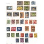 EUROPE M & U collection of approx 1650 stamps housed in two Exeter albums with Baltic States,