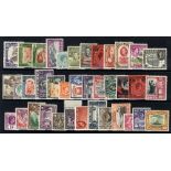 KING GEORGE VI collection of M defins in a spring back album with complete or part sets, some