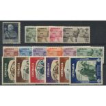 1925-26 1l.25 blue P.13½ fine M, SG.24a, 1834 Air Rome - Mogadiscio flight set M, SG.126/135, also