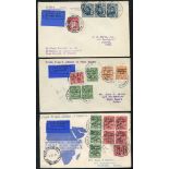 1929 Dec 27th acceptance for Imperial AW London - Jodhpur franked 1d + 3d (3) tied Baile Atha Cliath