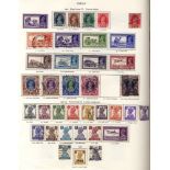 KING GEORGE VI M & U collection housed in The Printed Album, part sets/odds. (100's)