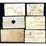 DORSET & WILTSHIRE c1782-1920 covers incl. Dorchester Penny Post (2), Shaftesbury udc,