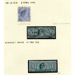 COLLECTION 1840-1951 M & U housed in two Senator albums from 1840 One Penny Mulready envelope U with