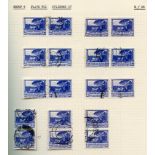 Definitives specialised collection of good to VFU housed in a spring back album (over 1200 stamps)