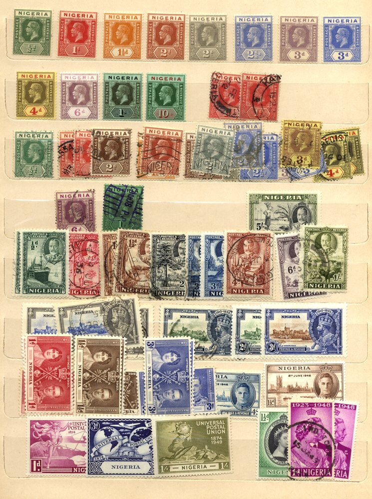 BRITISH AFRICA miscellaneous ranges in a stock book incl. Northern Nigeria 1910-11 MCCA set M, - Image 2 of 3