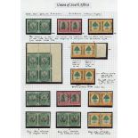 OFFICIALS 1926-54 fine collection neatly written up on leaves in protectors incl. complete sets,