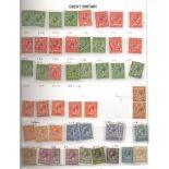 COLLECTION 1840-1970 housed in a Davo album from 1840 1d fine four margins, 1841 2d, 2d Stars (2),