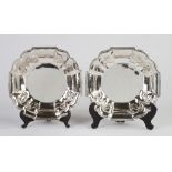 Two Buccellati Sterling Silver Bowls. 44.4 ozt . Ht. 21/4" W 12 1/4". Online bidding available: