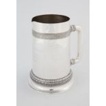 Tiffany & Co. Sterling Silver Water Pitcher with Molded Decoration. Signed and numbered 4331,