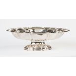 Buccellati Sterling Silver Centerpiece. 58.9 ozt . Ht. 5 1/2" W 18" D 14". Online bidding available: