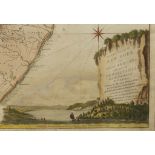 Early Map of North America. New York, New Jersey and part of Pennsylvania. c. 1776 . Fold