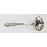 Tiffany & Co. Sterling Silver Ladle with Classical Figure. Monogrammed. 9 ozt . Ht. 13 1/2" W 4 1/