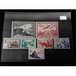 French Legion stamps. 2 sets mounted mint.