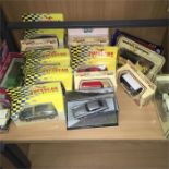 A large quantity of Lledo, Corgi and Models of Yesteryear diecast vehicles.