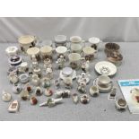 A quantity of china to include Crested china , Royal memorabilia and other.