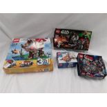 Unopened boxed Lego to include the Creator. LEGO the movie, City snowmobile and Star Wars