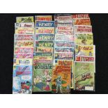 Quantity of Dell comics, includes Henry, Ponytail, Melvin Monster, Little Iodine and Flash Gordon.