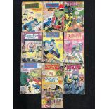 Ten DC Comics Detective Comics featuring Batman, Silver Age: #244; #269; #282; #291; #292; #295; #