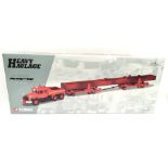 Corgi Heavy Haulage 1/50 scale #18004 Siddle C. Cook Set comprising Scammell Contractor, 2 x Dyson