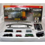 HORNBY R1075 Digital Mixed Goods Set comprising a BR Black 0-6-0T #47646 (with unopened Accessory