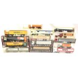Quantity of Herpa (Germany) and other HO scale plastic trackside commercial vehicles. Appear VG-E
