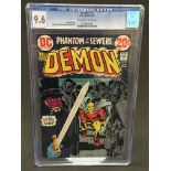 DC The Demon Volume 1 No.8 1973, CGC graded 9.6.