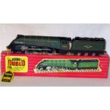 HORNBY DUBLO 2211 BR Green Class A4 4-6-2 'Golden Fleece' - minor rubbing to Tender otherwise Near