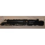 OVERLAND MODELS 0 Gauge OMI-0137O custom painted Brass Black Norfolk & Western 'Y3a Class' 2-8-8-2 #