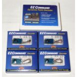 BACHMANN E-Z Command - 4 x 36-553 3 - Function DCC Decoders and a 36-651 Dynamis 4 output Point