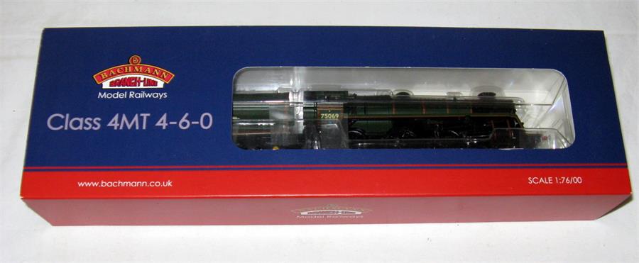 BACHMANN 31-116 BR Green Standard Class 4MT 2-6-0 # 75069 with BR1B Tender - DCC ready - Mint