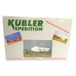 Conrad 1/50 scale #40125/0 Kubler Spedition Scheuerle-Nooteboom Module Trailer. Appears near M (