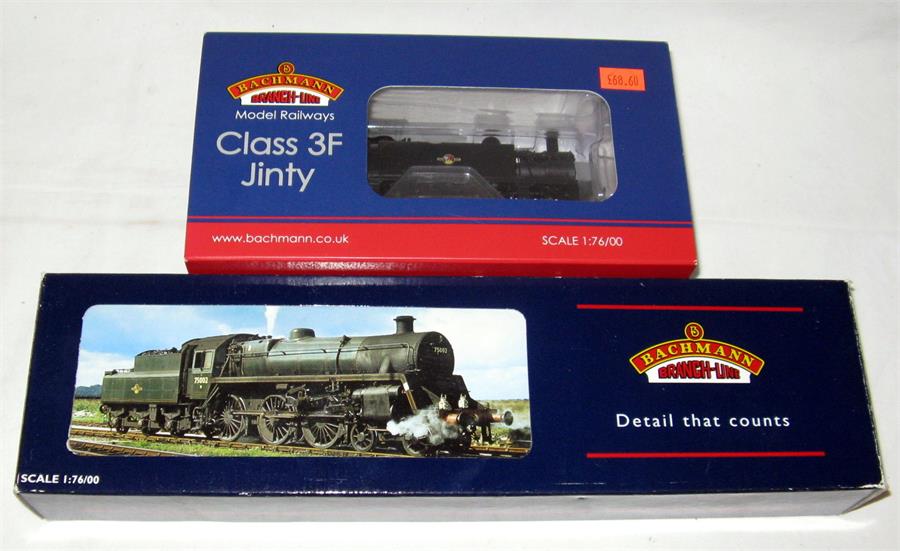 BACHMANN 2 x BR Black Locomotives - 32-232 Class 3F Jinty 0-6-0T # 47500 - DCC ready - Mint Boxed