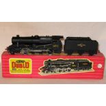 HORNBY DUBLO 2224 BR Black Class 8F 2-8-0 # 48073. Minor rubbing to exposed edges otherwise Near
